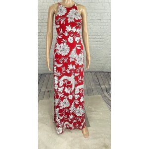 EXPRESS FLORAL PRINT MAXI DRESS
